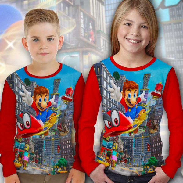Детска блуза за момче Super Mario 7076
