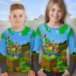 Детска блуза Minecraft 7078