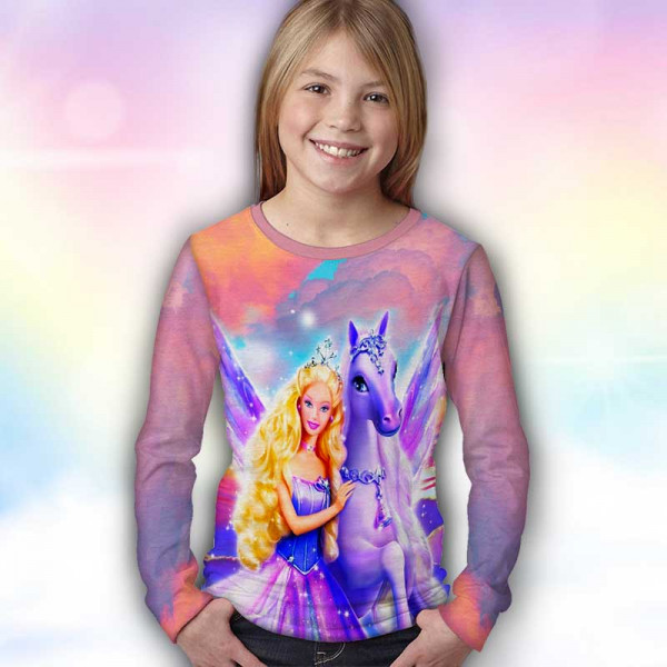 Детска блуза за момиче Принцеса 7122