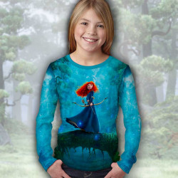 Детска блуза за момиче Princess Merida 7176