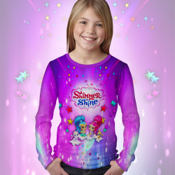 Детска блуза за момиче Искрица и Сияйница 9702