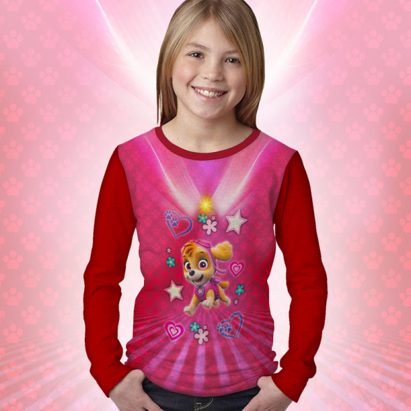 Детска блуза за момиче Скай 7196