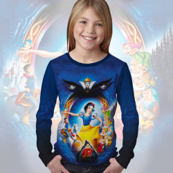 Детска блуза за момиче Снежанка и седемте джуджета 7190