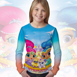 Детска блуза за момиче Искрица и Сияйница 7187