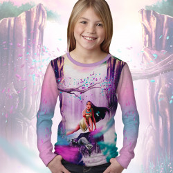 Детска блуза за момиче Покахонтас 7186