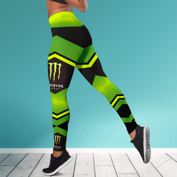 Спортен дамски клин със стягащ и повдигащ ефект 3D GREEN MONI 5737