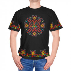 Мъжка 3D тениска Български Шевици 11346