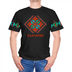 Мъжка 3D тениска Български Шевици 11250