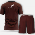 Мъжки комплект тениска с къси панталони k 4543