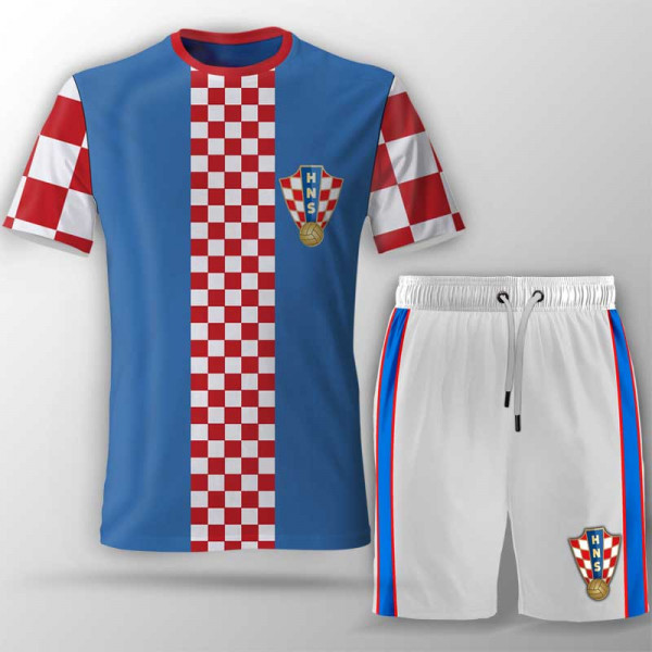 Мъжки комплект тениска с къси панталони 8606 Мъжки комплект тениска с къси панталони 8606