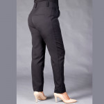 Официален дамски панталон в черен цвят