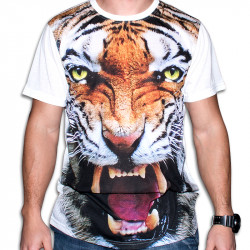 Мъжка спортна тениска 3D ''TIGERRR" 