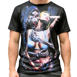Мъжка спортна тениска 3D ''Dark side" 