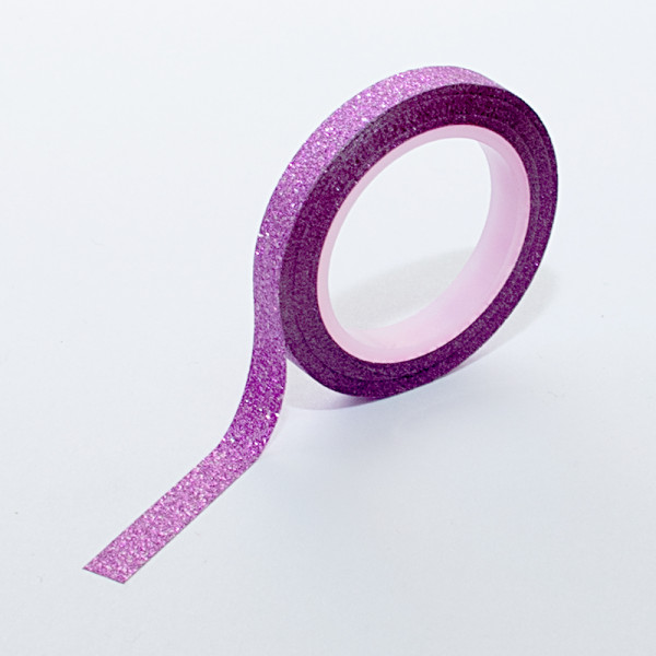 Самозалепващо фолио за декорация на нокти с пясъчен ефект в лилаво