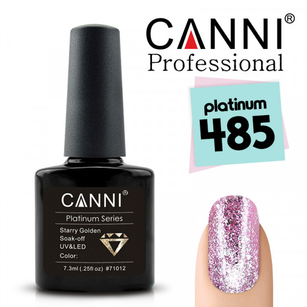 Uv/Led гел лак за нокти Canni Platinum 485