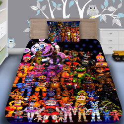 3D луксозен детски спален комплект 7052