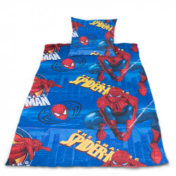 Луксозен бебешки спален комплект SpiderMan син