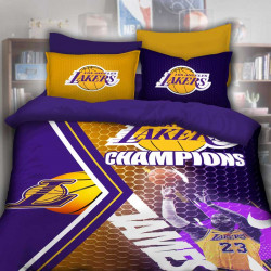 3D луксозен спален комплект Lakers 10054