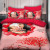 3D Луксозен спален комплект с романтичен принт и Ваша снимка 11140