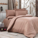 Луксозно спално бельо от сатениран памук Кармела