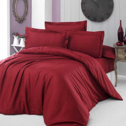 Луксозно спално бельо от сатениран памук Розалия