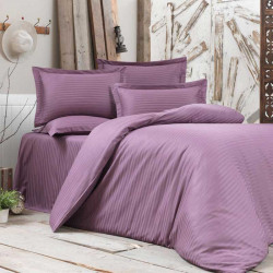 Луксозно спално бельо от сатениран памук Purple