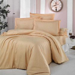 Луксозно спално бельо от сатениран памук Релакс