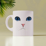 3D чаша CUTE CAT 7499