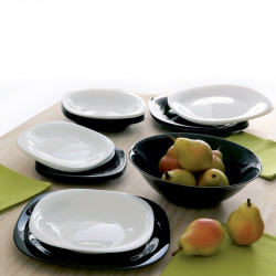 Сервиз чинии за хранене Luminarc Black & White (19 части)