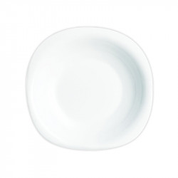 Комплект от 6 броя бели десертни чинии Karine (19 см )