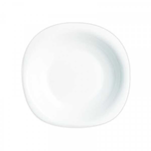 Комплект от 6 броя бели десертни чинии Karine (19 см )