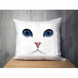 3D декоративна възглавничка CUTE CAT