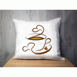 3D декоративна възглавничка I LOVE COFFEE